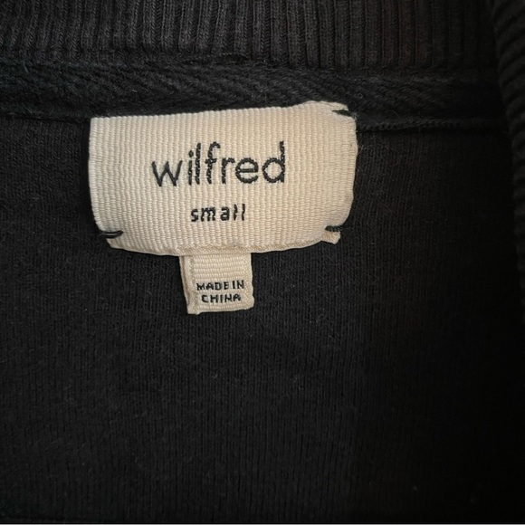 𝅺aritzia Wilfred Diderot Cocoon Cardigan Sweater, Black, Size S - Picture 8 of 8